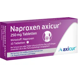 Naproxen axicur 250 mg Tabletten