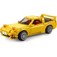 CaDA Bricks CaDA Mazda FD3S RX-7 gelb C61023W