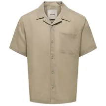 Only & Sons Laurence Kurzarmhemd Grau M