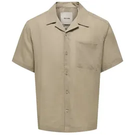 Only & Sons Laurence Kurzarmhemd Grau M