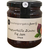 Koutsogiorgakis Family Griechische Feigenmarmelade aus frischen Feigen, 2er Pack x 230 g (Total: 460g)