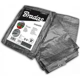 Bradas Verstärkte Gewebe-Schutzplane 3 x 5 m Grau