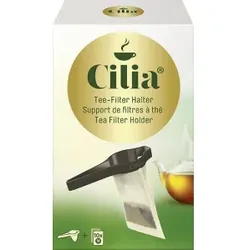 Cilia® Teefilter-Halter, die einfache und saubere Art der Teezubereitung, 1 Packung = 1 Halter und 10 Teefilter