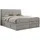 MKS Boxspringbett mit Bettkasten - grau ¦ Maße (cm): B: 160 H: 110