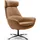 BeType Drehsessel Be Organic High Back Leder 81 x 92 x 83 cm Beige drehbar