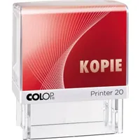 Colop Printer 20 Textstempel KOPIE 38x14 mm Rot
