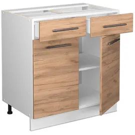 Vicco Schubladenschrank Fame-Line 80 x 51,5 x 81,5 cm Weiß