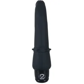 You2Toys Analdildo mit Vibration „Vibra Lotus Anal“, 22 cm, mit 7 Vibrationsstufen, schwarz
