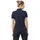 Odlo F-dry Kurzarm-poloshirt - Dark Sapphire - XS