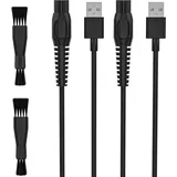 Ladegerät für Rasierer, 5 V, Kabel, für Philips OneBlade QP2724 QP2834 QP2734 QP2824 QP1924 QP4631 S3243 MG5910 MG7910 MG9510 S5898 S7887 MG9910 550 mg 9530 USB-Ladekabel für Rasierer (1,5 m)