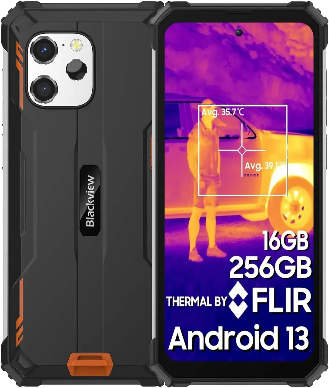 BV8900 Orange Rugged Octa Core Smartphone, Outdoorhandy mit 8 GB RAM und 256 GB Speicher BV8900 Orange Rugged Octa Core Smartphone, Outdoorhandy mit 8 GB RAM und 256 GB Speicher