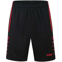 Jako Allround Shorts Kinder schwarz/sportrot 152