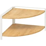 5five simply smart Eckarbeitsplattenregal in beige | Gr.: onesize