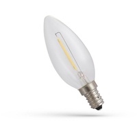 ETT LED Filament Kerzenlampe, E14, 230V, 1W, 1800K -