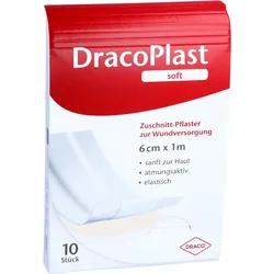 Dracco, Pflaster, DracoPlast Soft Pflaster 1 m x 6 cm, 1 St. Pflaster (1 x)