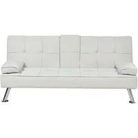 Beliani Schlafsofa ROXEN