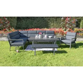 bellavista® Sorrent Ecklounge grau Aluminium