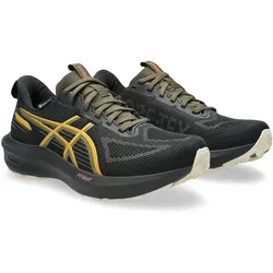 Laufschuh ASICS "GT-1000 14 GORE-TEX", Gr. 43,5, schwarz, sandstorm, Textil, sportlich, Schuhe, für mehr Stabilität, wasserdicht
