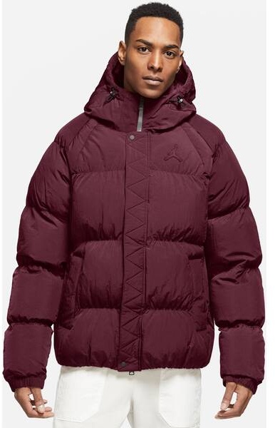 NIKE Herren Jacke M J ESS PUFFER JACKET, CHERRYWOOD RED/CHERRYWOOD RED, L