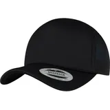 Flexfit Foam Trucker Cap Curved Visor black/black/black