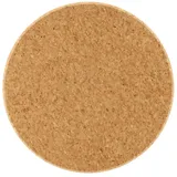 KHG Kork-Untersetzer rund   ¦ braun ¦ Holzwerkstoff ¦ Maße (cm): H: 1  Ø: 17.0