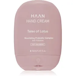 HAAN Hand Care Hand Cream schnell einziehende Handcreme mit Präbiotika Tales of Lotus 50 ml