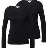 s.Oliver Geripptes Slim-Fit-Longsleeve im 2er-Pack - 40