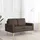 vidaXL 2-Sitzer-Sofa Braun Stoff