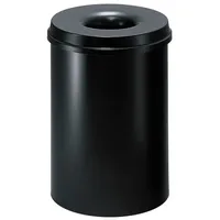 Helit Sicherheitsabfallbehälter 15 L, 335 x 260 mm schwarz