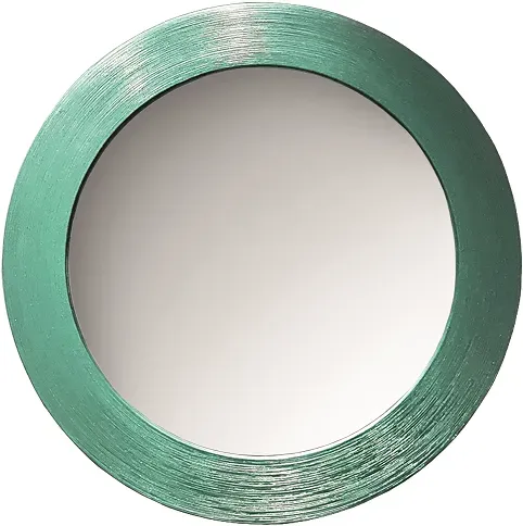 Glassdesign Metropole Spiegel - Aquamarin