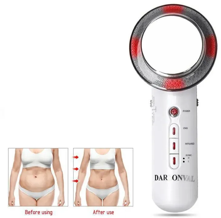 3in1 Ultraschall Kavitation EMS RF Maschine Körper Abnehmen Massagegerät Photon Anti Cellulite Radio Frequenz Schönheit Maschinen