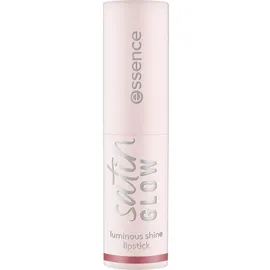 Essence satin GLOW cremiger Lippenstift mit Satin-Finish Farbton 03 Rose And Shine 3.5 g
