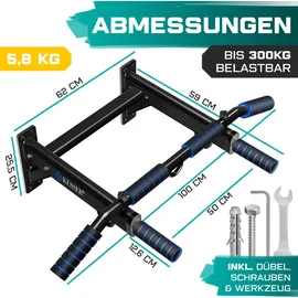 Kesser 4in1 Klimmzugstange Blau