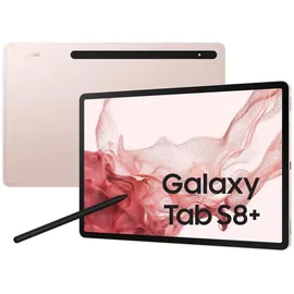 Samsung Galaxy Tab S8+ 12.4" 128 GB Wi-Fi + 5G Pink Gold