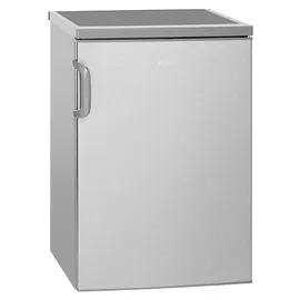 Bomann VS 2195 Kühlschrank (134 l, 850 mm hoch, Edelstahl)
