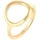 Elli Ring Kreis Rund Geo Statement 925 Sterling Silber