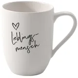 Villeroy & Boch Becher mit Henkel Lieblingsmensch Statement