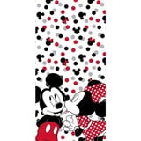 AY!Max Strandtuch aus Baumwolle, 320 g, von Mickey Mouse & Minnie Mouse