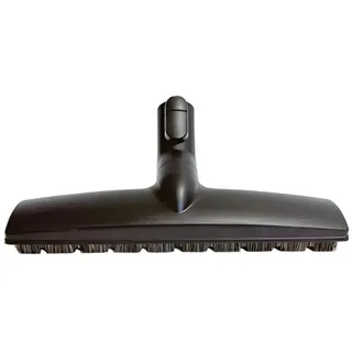 Premium Parkettbürste kompatibel mit Miele Staubsauger, Bürste, Bodendüse, Parquet Twister XL, Parkettdüse, Hartbodendüse, Rosshaar, Ersatzteile, Klick Funktion & Parkhalterung