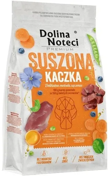 Premium Dried Duck - dried food for dogs - 9kg