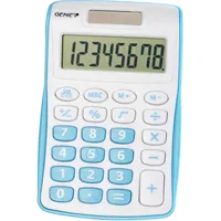GENIE Taschenrechner 120 B weiß/blau