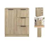 vidaXL Sideboard Sonoma-Eiche 60x30x70 cm Holzwerkstoff