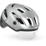 MET-Helmets MET Intercity MIPS Refl.Mate, Versilbert (Versilbert), S