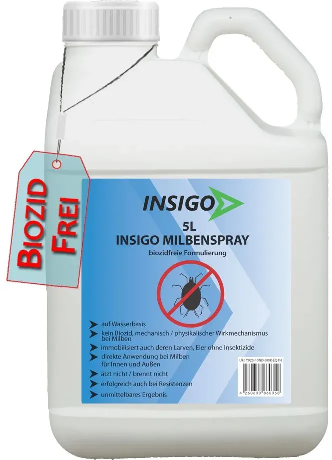 Insigo Milbenspray Spray 5 l