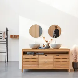 Bad Unterschrank aus Teak 165 Serena