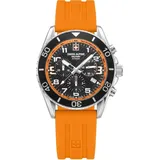 Swiss Alpine Military Raptor Chronograph Silikon 42 mm 7029.9839