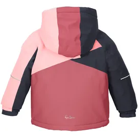 KILLTEC first instinct by killtec Unisex Baby Fisw 41 Mns Jckt Skijacke/Funktionsjacke Mit Kapuze Und Schneefang, Dark Rouge, 110-116 EU