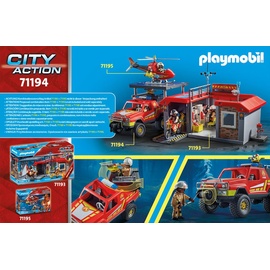 Playmobil City Action Feuerwehr-Löschtruck