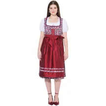 Ulla Popken Dirndl blau/rot 62