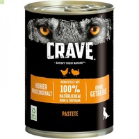 6 x Crave Dog Dose Huhn & Truthahn 400 g